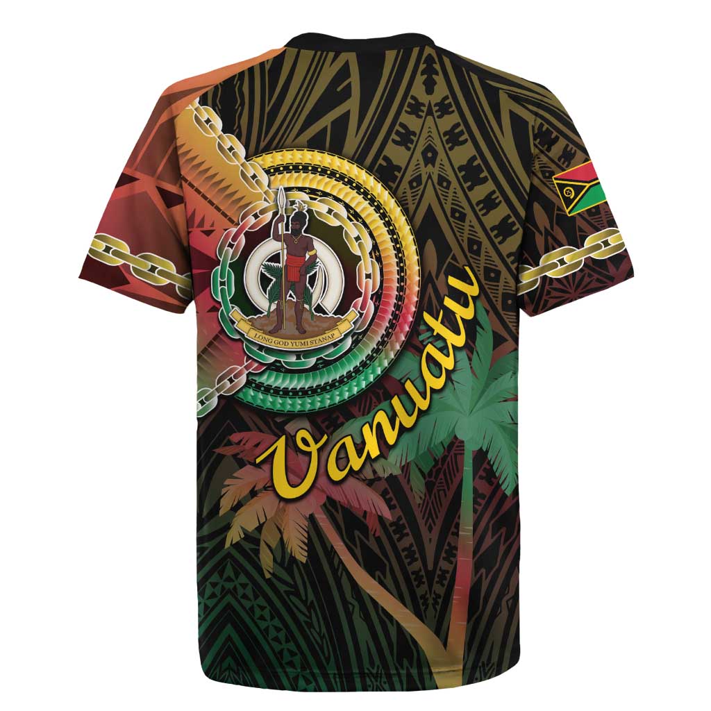 Vanuatu Espiritu Santo Island Rugby Jersey Beach Landscape LT05 - Polynesian Pride