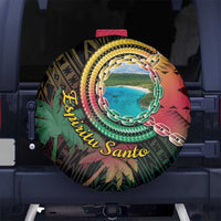 Vanuatu Espiritu Santo Island Spare Tire Cover Beach Landscape LT05 - Polynesian Pride