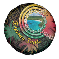Vanuatu Espiritu Santo Island Spare Tire Cover Beach Landscape LT05 - Polynesian Pride