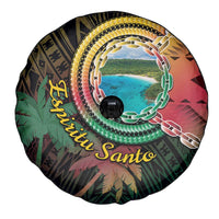 Vanuatu Espiritu Santo Island Spare Tire Cover Beach Landscape LT05 - Polynesian Pride