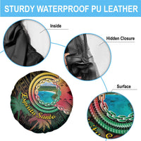 Vanuatu Espiritu Santo Island Spare Tire Cover Beach Landscape LT05 - Polynesian Pride