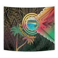 Vanuatu Espiritu Santo Island Tapestry Beach Landscape LT05 - Polynesian Pride