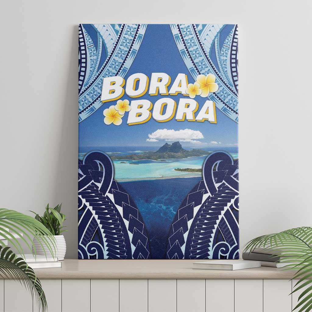 French Polynesia Bora Bora Canvas Wall Art Beach Landscape Polynesian Style LT05 - Polynesian Pride