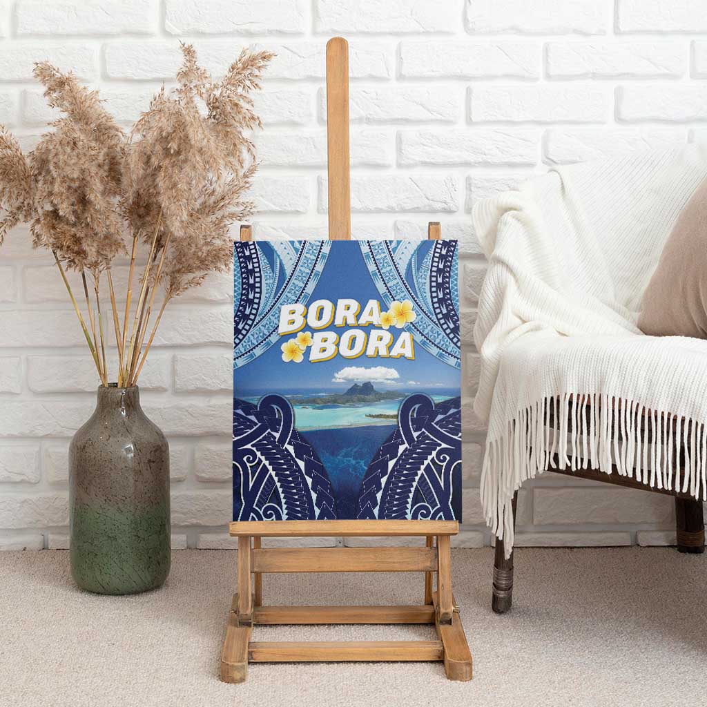 French Polynesia Bora Bora Canvas Wall Art Beach Landscape Polynesian Style LT05 - Polynesian Pride