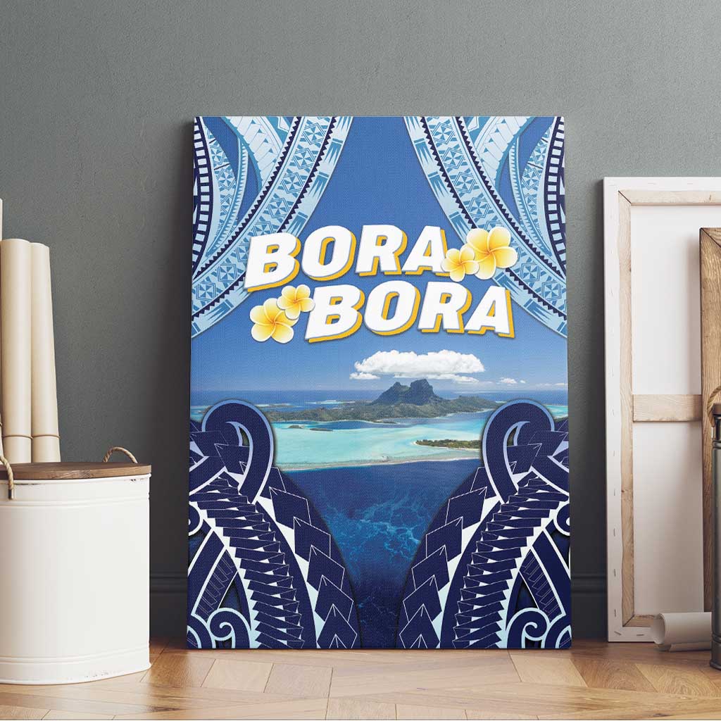 French Polynesia Bora Bora Canvas Wall Art Beach Landscape Polynesian Style LT05 - Polynesian Pride