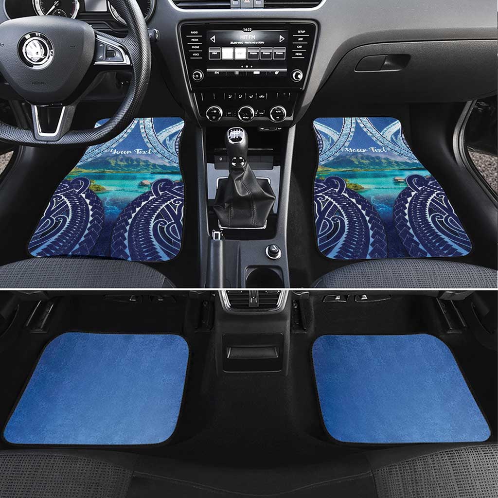 French Polynesia Bora Bora Car Mats Beach Landscape Polynesian Style