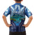 Personalised French Polynesia Bora Bora Family Matching Puletasi and Hawaiian Shirt Beach Landscape Polynesian Style