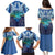 Personalised French Polynesia Bora Bora Family Matching Puletasi and Hawaiian Shirt Beach Landscape Polynesian Style