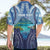 Personalised French Polynesia Bora Bora Hawaiian Shirt Beach Landscape Polynesian Style