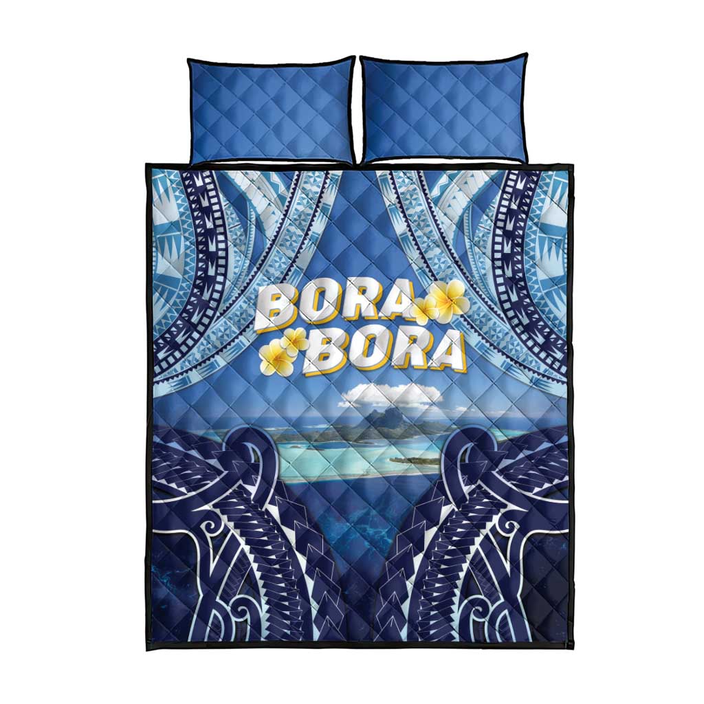 French Polynesia Bora Bora Quilt Bed Set Beach Landscape Polynesian Style LT05 - Polynesian Pride