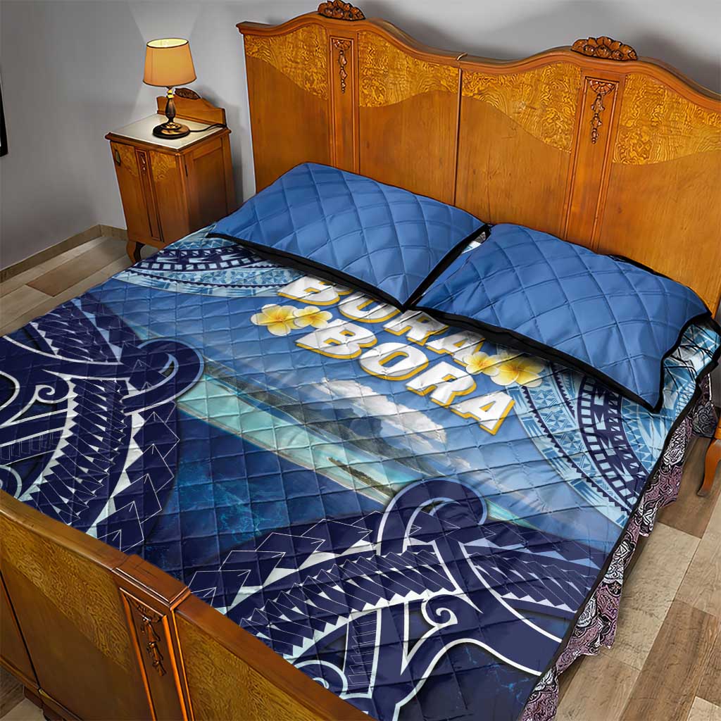 French Polynesia Bora Bora Quilt Bed Set Beach Landscape Polynesian Style LT05 - Polynesian Pride