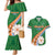 Personalised Marshall Islands Kwajalein Atoll Couples Matching Mermaid Dress and Hawaiian Shirt Polynesian Tribal Tattoo