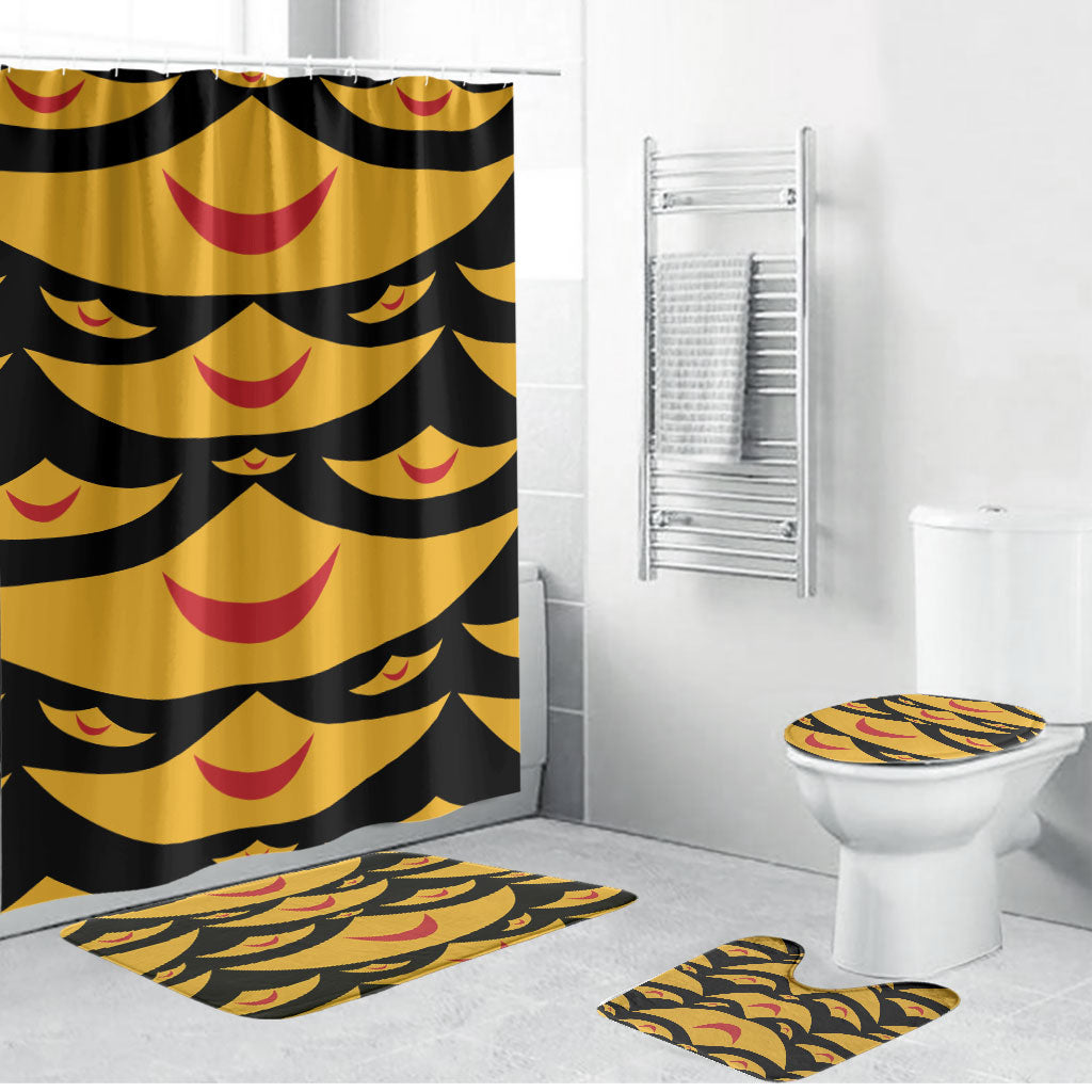 Hawaii Ahu Ula Inspired Bathroom Set Black Version