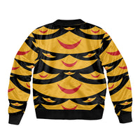 Hawaii Ahu Ula Inspired Bomber Jacket Black Version LT05 - Polynesian Pride