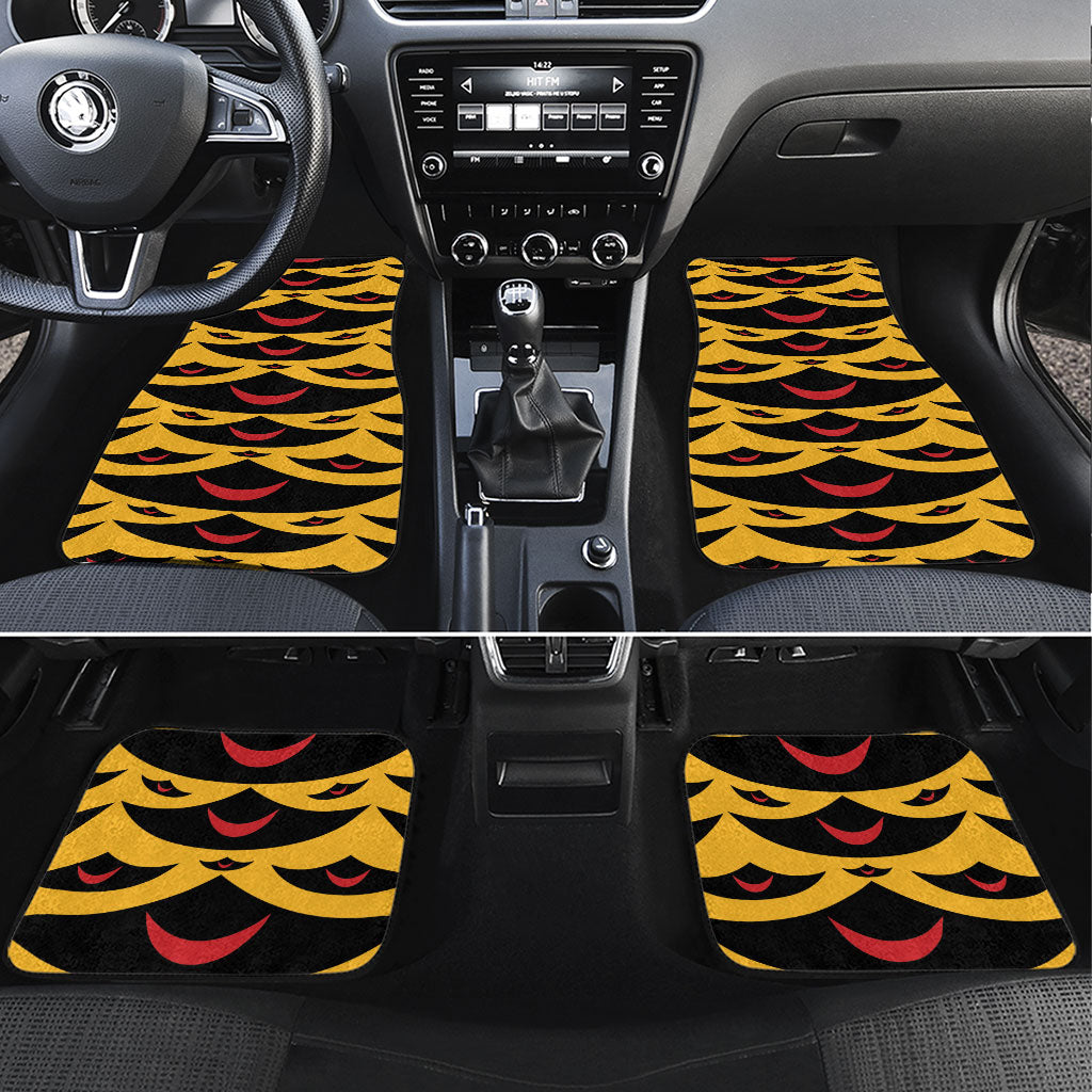 Hawaii Ahu Ula Inspired Car Mats Yellow Version