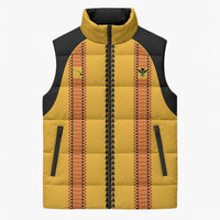 Hawaii Ahu Ula Inspired Sleeveless Puffer Jacket Yellow Version LT05 Unisex Yellow - Polynesian Pride