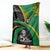 New Zealand And South Africa Rugby Blanket 2023 Springboks Combine All Black Silver Fern LT05 Green - Polynesian Pride