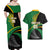 Custom New Zealand And South Africa Rugby Couples Matching Off Shoulder Maxi Dress and Hawaiian Shirt 2023 Springboks Combine All Black Silver Fern LT05 - Polynesian Pride