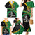 Custom New Zealand And South Africa Rugby Family Matching Mermaid Dress and Hawaiian Shirt 2023 Springboks Combine All Black Silver Fern LT05 - Polynesian Pride