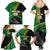 Custom New Zealand And South Africa Rugby Family Matching Summer Maxi Dress and Hawaiian Shirt 2023 Springboks Combine All Black Silver Fern LT05 - Polynesian Pride