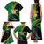 Custom New Zealand And South Africa Rugby Family Matching Tank Maxi Dress and Hawaiian Shirt 2023 Springboks Combine All Black Silver Fern LT05 - Polynesian Pride