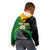 Custom New Zealand And South Africa Rugby Kid Hoodie 2023 Springboks Combine All Black Silver Fern LT05 - Polynesian Pride