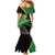 Custom New Zealand And South Africa Rugby Mermaid Dress 2023 Springboks Combine All Black Silver Fern LT05 - Polynesian Pride