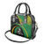 New Zealand And South Africa Rugby Shoulder Handbag 2023 Springboks Combine All Black Silver Fern LT05 - Polynesian Pride