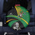 New Zealand And South Africa Rugby Spare Tire Cover 2023 Springboks Combine All Black Silver Fern LT05 Green - Polynesian Pride