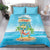 Aloha Hawaii Bedding Set Funny Macaw Parrot Tropical Vibe