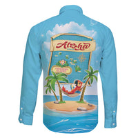 Aloha Hawaii Family Matching Puletasi and Hawaiian Shirt Funny Macaw Parrot Tropical Vibe