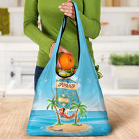 Aloha Hawaii Grocery Bag Funny Macaw Parrot Tropical Vibe LT05 - Polynesian Pride