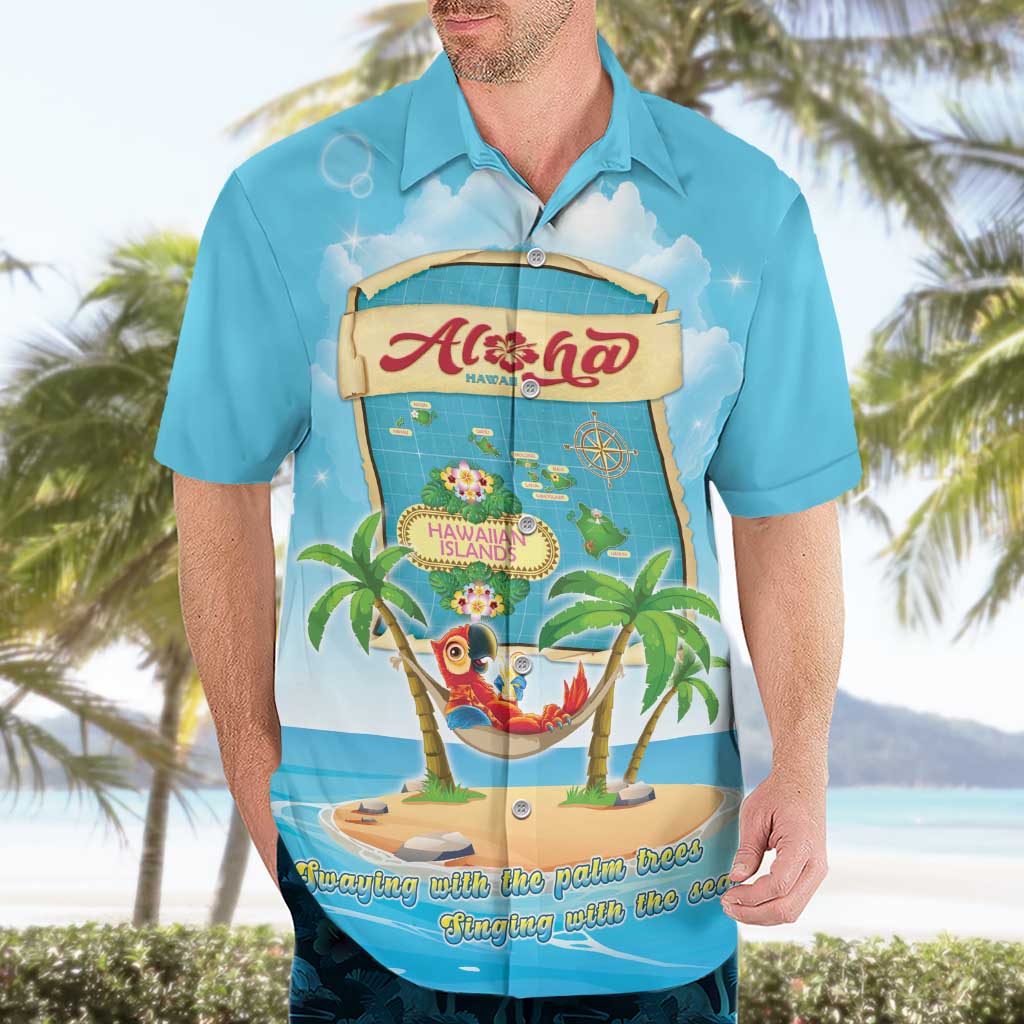 Aloha Hawaii Hawaiian Shirt Funny Macaw Parrot Tropical Vibe LT05 - Polynesian Pride