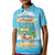 Aloha Hawaii Kid Polo Shirt Funny Macaw Parrot Tropical Vibe