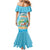 Aloha Hawaii Mermaid Dress Funny Macaw Parrot Tropical Vibe