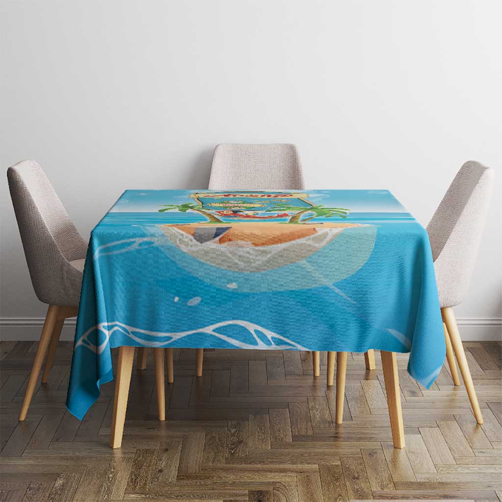 Aloha Hawaii Tablecloth Funny Macaw Parrot Tropical Vibe LT05 - Polynesian Pride