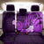 Hawaii State Motto Back Car Seat Cover Hawaiian Tribal Purple Hammerhead Shark LT05