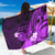 Hawaii State Motto Sarong Hawaiian Tribal Purple Hammerhead Shark LT05 One Size 44 x 66 inches Purple - Polynesian Pride