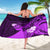 Hawaii State Motto Sarong Hawaiian Tribal Purple Hammerhead Shark LT05 - Polynesian Pride