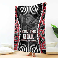 Aotearoa Waitangi Day Blanket Maori Warrior Tribal Tattoo LT05 - Polynesian Pride
