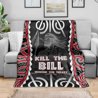 Aotearoa Waitangi Day Blanket Maori Warrior Tribal Tattoo LT05 - Polynesian Pride