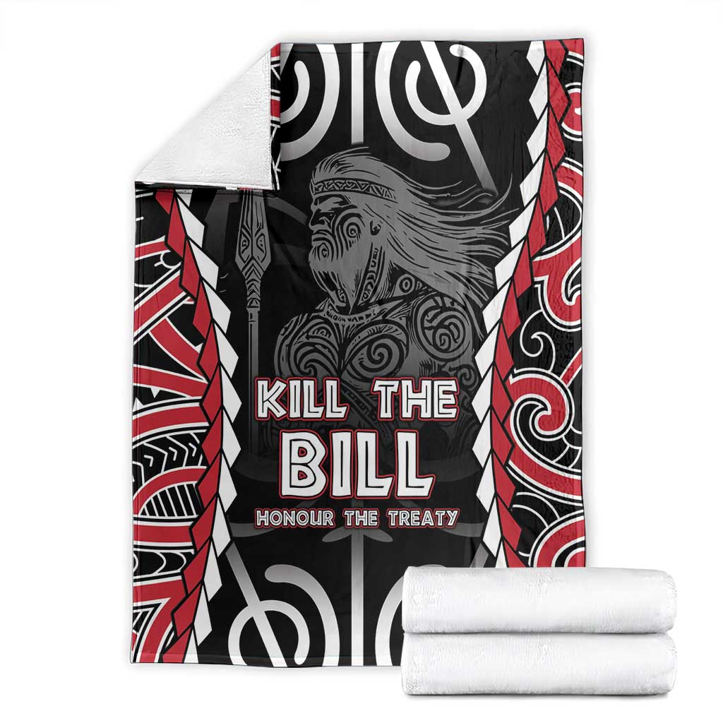 Aotearoa Waitangi Day Blanket Maori Warrior Tribal Tattoo LT05 - Polynesian Pride