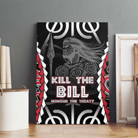 Aotearoa Waitangi Day Canvas Wall Art Maori Warrior Tribal Tattoo LT05 - Polynesian Pride