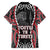 Aotearoa Waitangi Day Family Matching Long Sleeve Bodycon Dress and Hawaiian Shirt Maori Warrior Tribal Tattoo