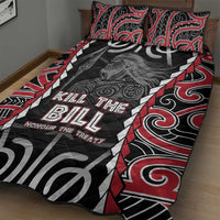 Aotearoa Waitangi Day Quilt Bed Set Maori Warrior Tribal Tattoo LT05 - Polynesian Pride