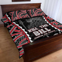 Aotearoa Waitangi Day Quilt Bed Set Maori Warrior Tribal Tattoo LT05 - Polynesian Pride