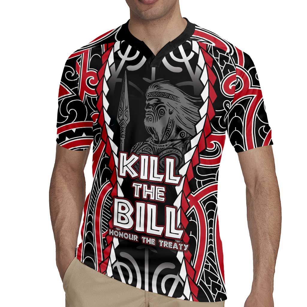 Aotearoa Waitangi Day Rugby Jersey Maori Warrior Tribal Tattoo LT05 - Polynesian Pride