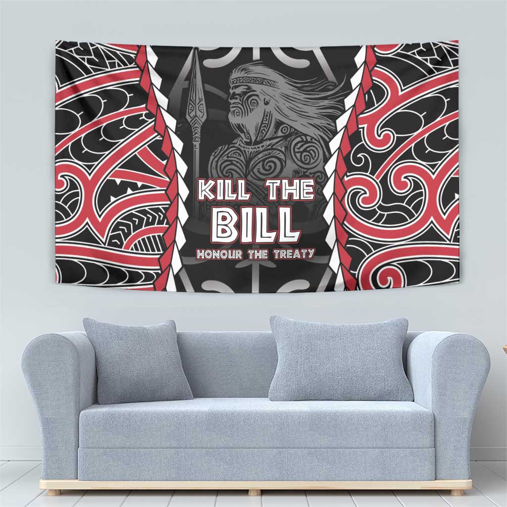 Aotearoa Waitangi Day Tapestry Maori Warrior Tribal Tattoo