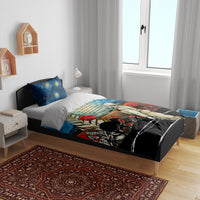 Kei Wareware Tatou New Zealand ANZAC Day Bedding Set Starry Night Inspo Style LT05 - Polynesian Pride