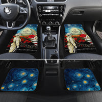 Kei Wareware Tatou New Zealand ANZAC Day Car Mats Starry Night Inspo Style LT05 Set 4pcs Blue - Polynesian Pride